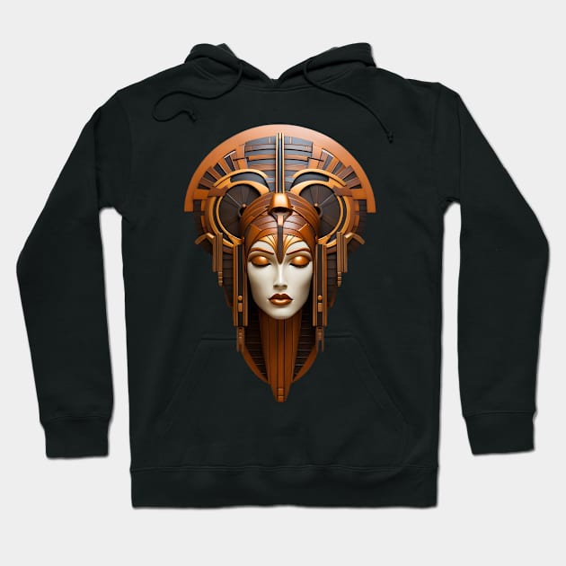 Art Deco Motif 01 Hoodie by Mistywisp